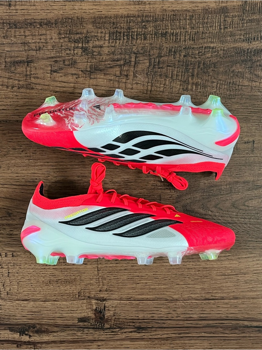 Adidas Predator Elite FG ‘Red White Black’ (size mens 9/wmns 10)